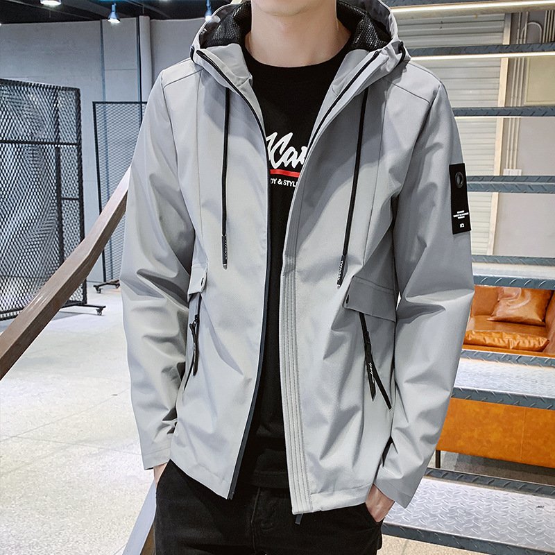 Hooded jacket men's jacket